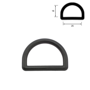 Kunststoff D-Ring